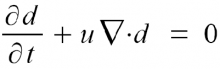Advection equation